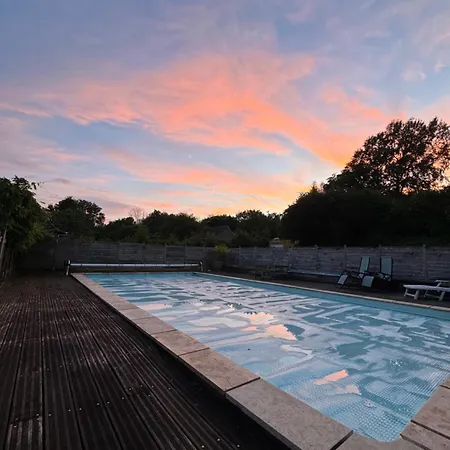 La Vallee Du Paradis- Piscine, Chauffee Et Balneotherapie Apartamento Alette